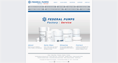 Desktop Screenshot of federalpumps.com